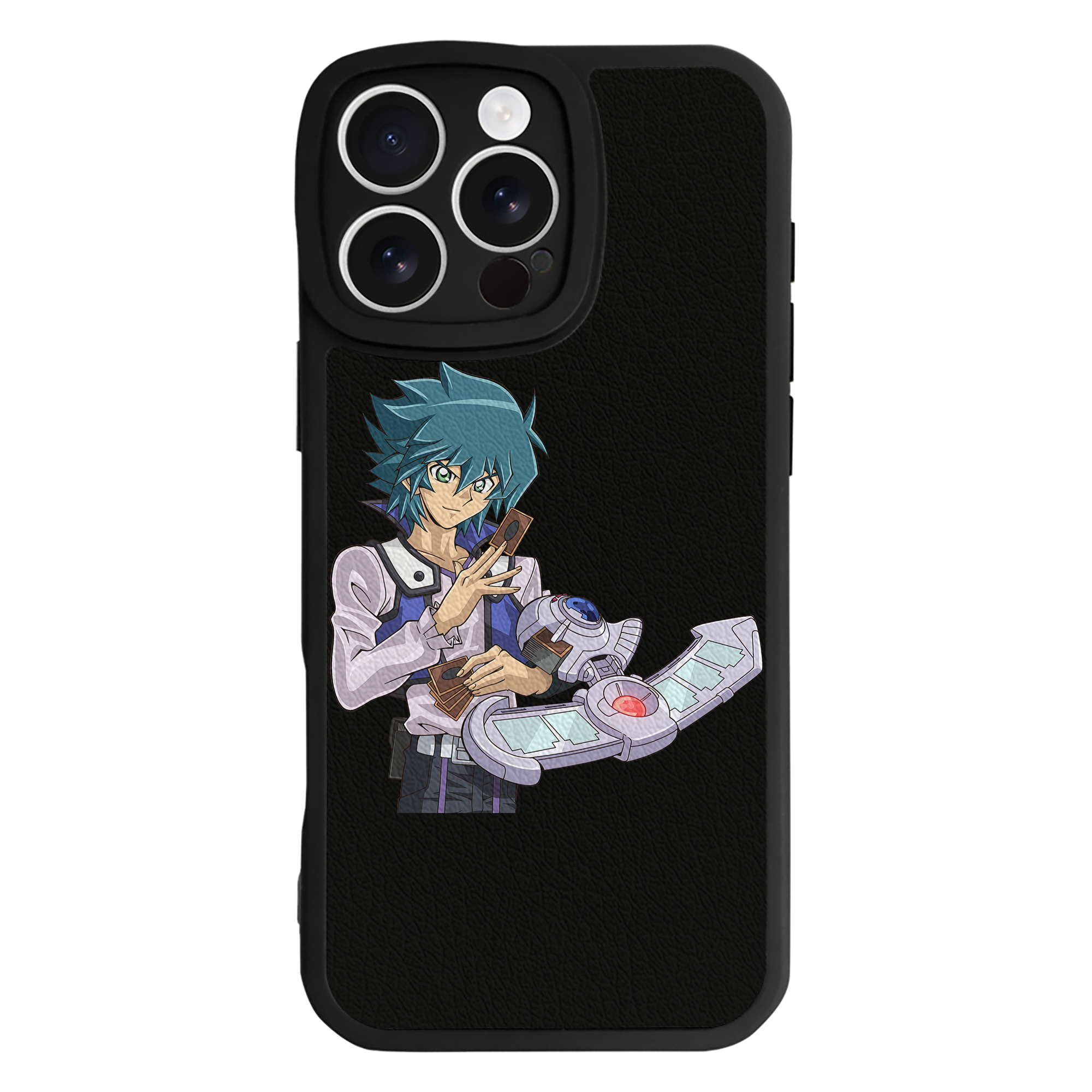 遊☆戯☆王 Yu-Gi-Oh! 【iPhone 16シリーズ対応】シリコンスマホケース（レザー調） 材質：シリコン
